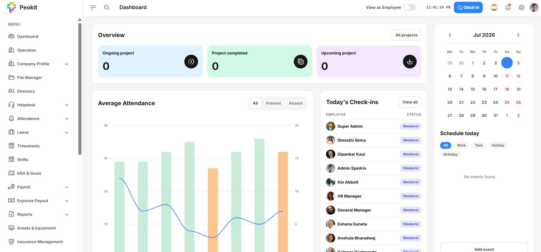 Spedrix Dashboard